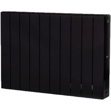 Радиатор биметаллический Rifar (Рифар) Supremo 500 10 секции боковое подключение (Антрацит)