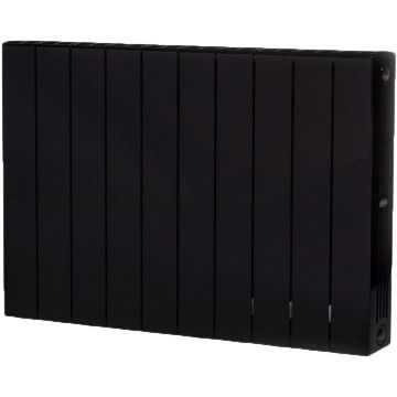 Радиатор биметаллический Rifar (Рифар) Supremo Ventil 350 SVR 10 секций нижнее правое подключение (Антрацит)