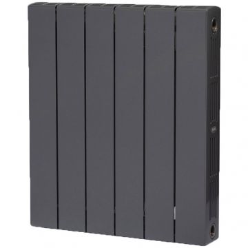 Радиатор биметаллический Rifar (Рифар) Supremo Ventil 350 SVR 6 секций нижнее правое подключение (Титан)