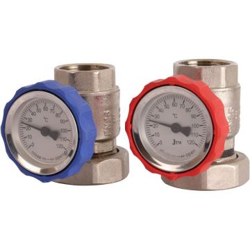 Насосная группа ROMMER (РОММЕР) с прямым контуром 1″ без насоса (RDG-0001-002501)