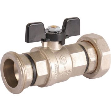 Насосная группа ROMMER (РОММЕР) с прямым контуром 1″ без насоса (RDG-0001-002501)