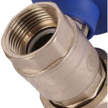 Насосная группа ROMMER (РОММЕР) с прямым контуром 1″ без насоса (RDG-0001-002501)