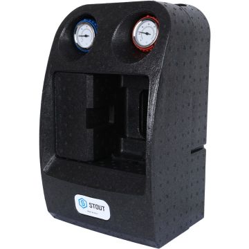 Насосная группа Stout (Стаут) с теплообменником 34 пластины, без насоса в теплоизоляции (SDG 0038 342501)