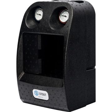 Насосная группа Stout (Стаут) с прямым контуром 1 1/4 дюйма без насоса в теплоизоляции DN 32 (SDG 0001 003201)