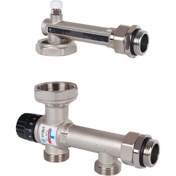 Насосно-смесительный узел Stout (Стаут) с термостатическим клапаном, без насоса (SDG 0120 005000)