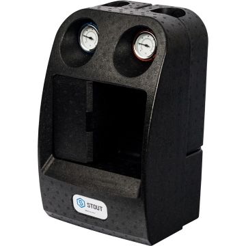 Насосная группа Stout (Стаут) с термостатическим смесительным клапаном 1 дюйм без насоса (SDG 0002 002501)