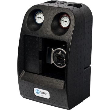 Насосная группа Stout (Стаут) с 3-х ходовым приводным смесителем 1 дюйм с насосом Grundfos UPSO 25-65 (SDG 0003 002502)