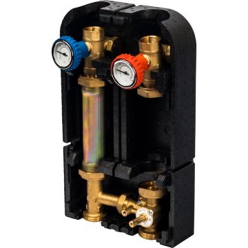 Насосная группа Stout (Стаут) с 3-х ходовым приводным смесителем 1 дюйм без насоса (SDG 0007 002501)