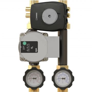 Насосная группа Elsen (Элсен), смесительная, DN 20, без насоса, с термостатическим клапаном 25-55°C