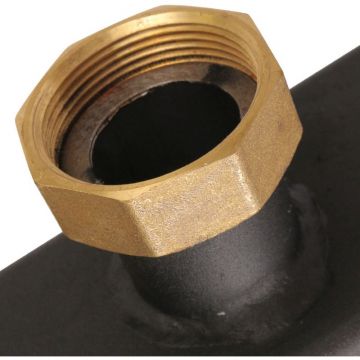 Стальной распределительный коллектор ROMMER (РОММЕР) 4(6) отопительных контура 1 1/2″ (RDG-0017-004046)