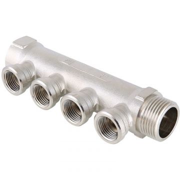 Коллектор Valtec (Вальтек) 1″, 4 вых. х 1/2″ вн. (VTc.550.N.0604)