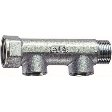 Коллектор Far (Фар) концевой 1″ с 2 отвод, 36 мм, М24х19 FK 3000 C1