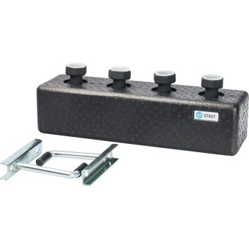 Коллектор распределительный Stout (Стаут) стальной 2 отопительных контура в теплоизоляции DN 25 (SDG 0016 004002)