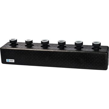 Коллектор распределительный Stout (Стаут) стальной 3 отопительных контура в теплоизоляции DN 25 (SDG 0016 004003)