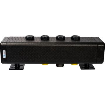 Коллектор распределительный Stout (Стаут) стальной 2 отопительных контура в теплоизоляции DN 32 (SDG 0016 005002)