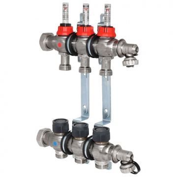 Коллекторный блок Oventrop (Овентроп) Multidis SF 3 выходов (1404353)