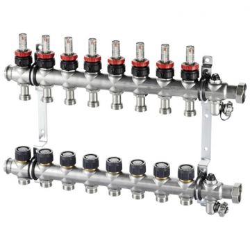 Коллекторный блок Oventrop (Овентроп) Multidis SF 7 выходов (1404357)