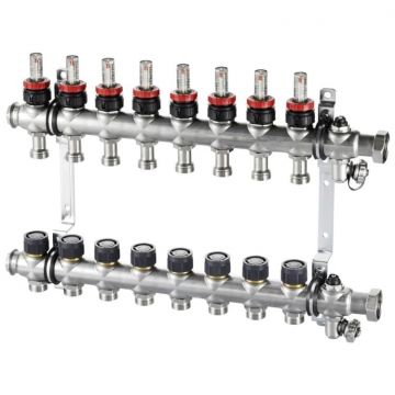 Коллекторный блок Oventrop (Овентроп) Multidis SF 8 выходов (1404358)