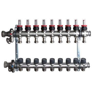 Коллекторный блок Oventrop (Овентроп) Multidis SF 9 выходов (1404359)