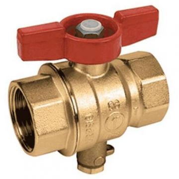 Кран шаровой, Giacomini (Джакомини) , для зонда с вн./вн. резьбой, 1/2″ R851TY103