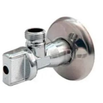 Кран шаровой, Giacomini (Джакомини) , для смесителя 1/2″x1/2″, угловой, хромированный, c уплотнительным кольцом R613X003