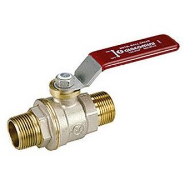 Кран шаровой, Giacomini (Джакомини) , полнопроходной DADO 1″ Н-Н компактная модель, с рычажной рукояткой, никелированный R913LX025