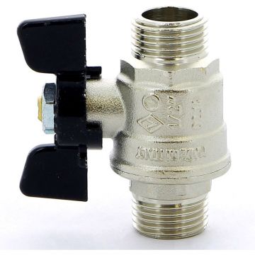 Кран шаровой Bugatti (Бугатти) а.327 Oregon усиленный с наружной-наружной резьбой ш/ш б-ка Rp1/2 03270022