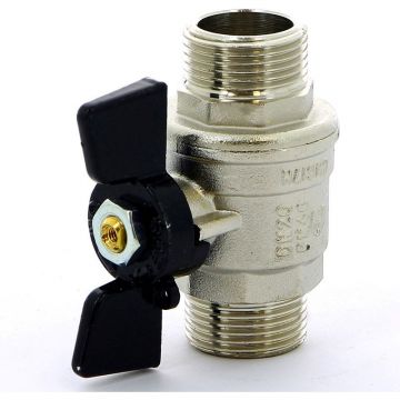 Кран шаровой Bugatti (Бугатти) а.327 Oregon усиленный с наружной-наружной резьбой ш/ш б-ка Rp3/4 03270027