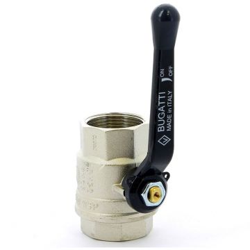 Кран шаровой Bugatti (Бугатти) а.300 Oregon усиленный с внутренней резьбой г/г р-ка Rp1 1/4″ 03000181