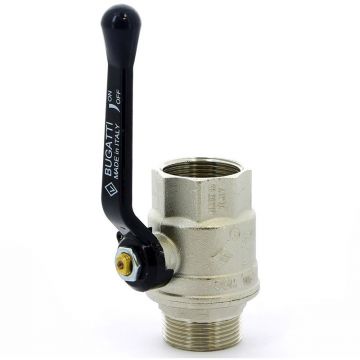 Кран шаровой Bugatti (Бугатти) а.305 Oregon усиленный с внутренней-наружной резьбой г/ш р-ка Rp1 1/4″ 03050080