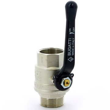 Кран шаровой Bugatti (Бугатти) а.305 Oregon усиленный с внутренней-наружной резьбой г/ш р-ка Rp1 1/4″ 03050080