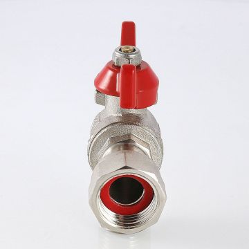 Кран шаровой Valtec Base угловой с накидной гайкой 1/2 вн.-нар. (VT.267.N.0404)