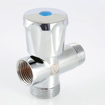 Вентиль-тройник Valtec (Вальтек) для подкл. с/т приборов 1/2″х3/4″х1/2″ (VT.255.N.04)