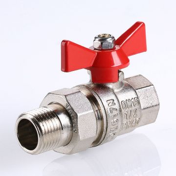 Кран шаровой Valtec Base с полусгоном 1/2 вн.-нар. (VT.227.N.04)