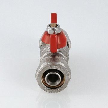 Кран шаровой Valtec (Вальтек) под обжим рукоятка бабочка 16 (VT.343.N.1616)