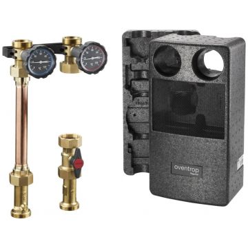 Насосная группа Oventrop (Овентроп) Regumat S-180 DN 25 без смесителя и насоса, с шаровым краном (1357070)