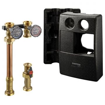 Насосная группа Oventrop (Овентроп) Regumat S-180 DN 32 без смесителя и насоса, с шаровым краном (1355075)