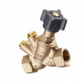 Вентиль запорный Oventrop (Овентроп) Hydrocontrol ATR, без преднастройки, DN-15, 1/2, ВВ, PN, бар-25, T°C -от -20 до +150, бронза (1067504)
