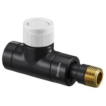 Вентиль на обратную подводку Oventrop (Овентроп) Серия E проходной Kvs 1 ,DN 15 1/2 x 1/2 дюйма PN 10 антрацит (1163132)