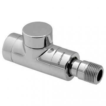 Вентиль на обратную подводку Oventrop (Овентроп) Combi E проходной ,DN 15 1/2 x 1/2 дюйма PN 10 хром (1167052)