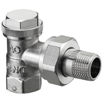 Вентиль на обратную подводку Oventrop (Овентроп) Combi 3 угловой Kvs 1,7 ВН-НР DN 15 1/2 дюйма PN 10 (1090362)