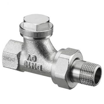 Вентиль на обратную подводку Oventrop (Овентроп) Combi 3 проходной Kvs 1,7 ВН-НР DN 15 1/2 дюйма PN 10 (1090462)