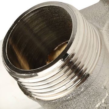 Коллектор распределительный Itap (Итап) регулируемый, никелированная латунь с 2 выходами (3/4 дюйма x 1/2 дюйма) 465/2