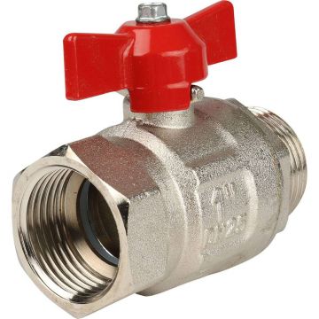 Кран шаровой Itap (Итап) VIENNA муфта/резьба стандартный проход (бабочка) 1 119