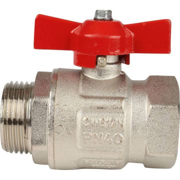 Кран шаровой Itap (Итап) VIENNA муфта/резьба стандартный проход (бабочка) 1 119