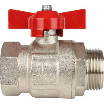 Кран шаровой Itap (Итап) VIENNA муфта/резьба стандартный проход (бабочка) 1 119