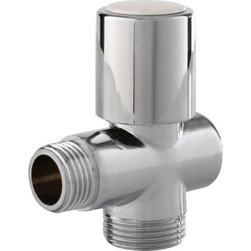 Кран шаровой Itap (Итап) угловой для стиральных машин трехходовой 1/2х3/4х1/2 дюйма 255