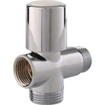 Кран шаровой Itap (Итап) угловой для стиральных машин трехходовой 1/2х3/4х1/2 дюйма 255