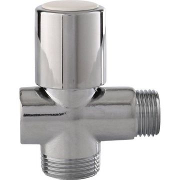 Кран шаровой Itap (Итап) угловой для стиральных машин трехходовой 1/2х3/4х1/2 дюйма 255