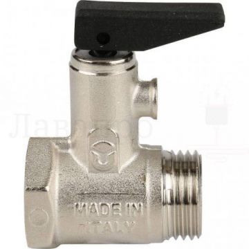 Клапан предохранительный Itap (Итап) для бойлера с ручкой спуска 1/2 дюйма 367